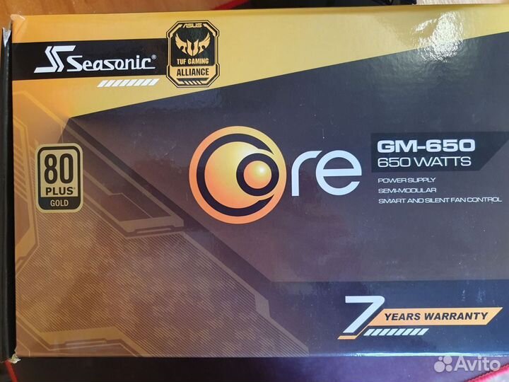 Блок питания Seasonic 650W Gold