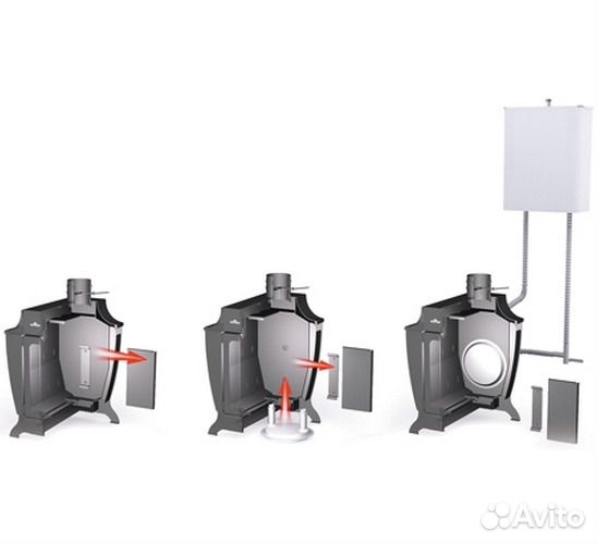 Печь отопительная Ермак Stoker