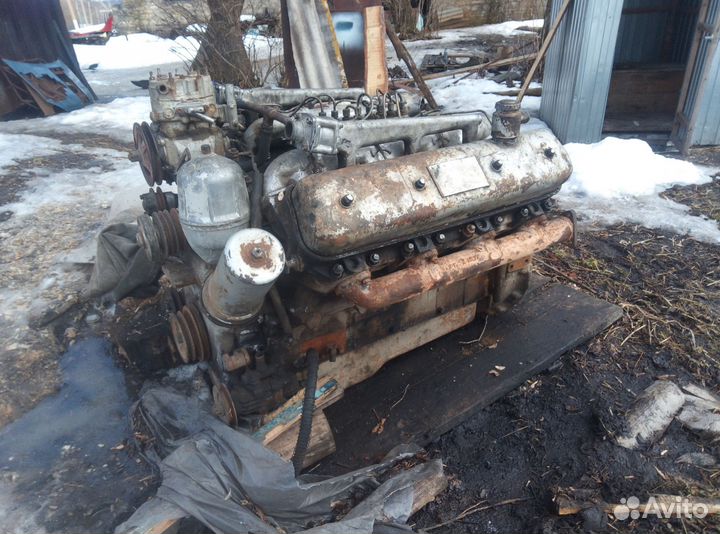 Мотор ямз 238