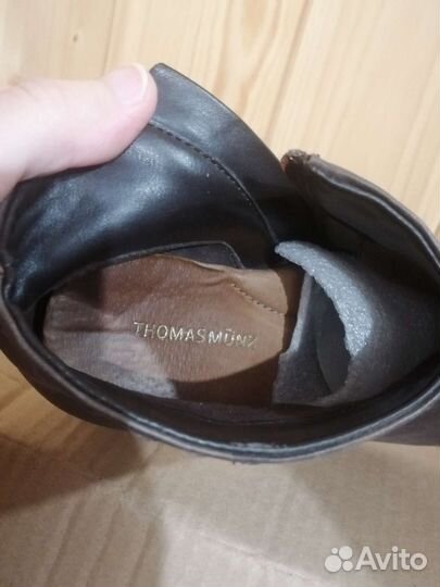 Ботильоны кожа Томас Мюнц 35