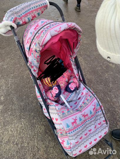 Коляска санки