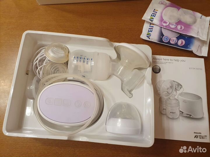 Молокоотсос avent электрический