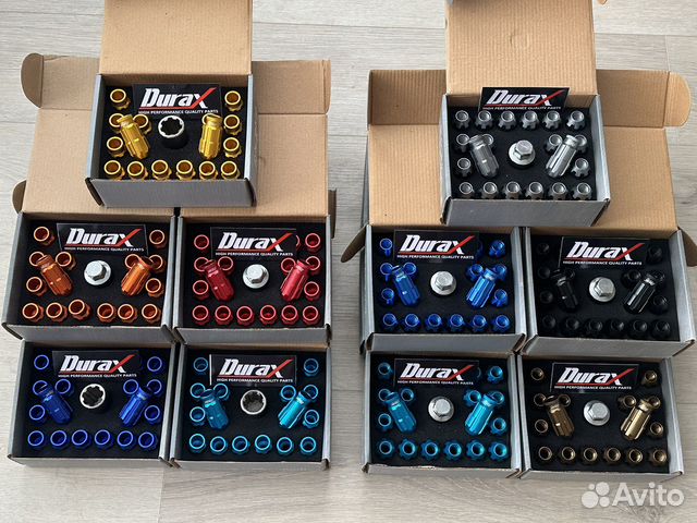 Колесные гайки Durax дюралюминий A7075