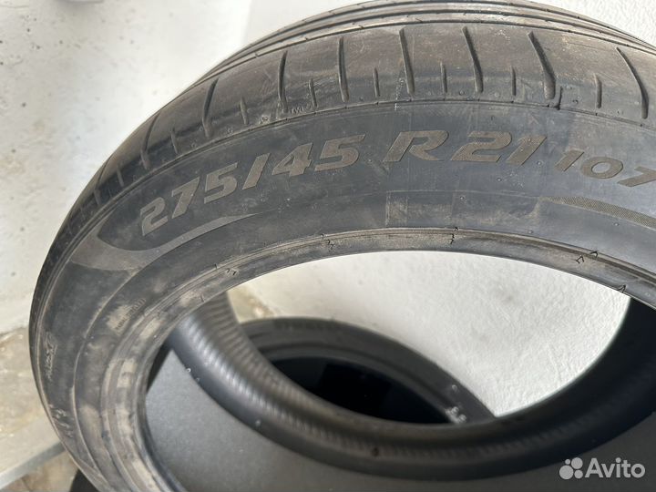 Pirelli P Zero 275/45 R21 и 315/40 R21