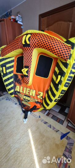 Водный тюбинг летающий 2 человека