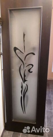Дверь двухстворчатая