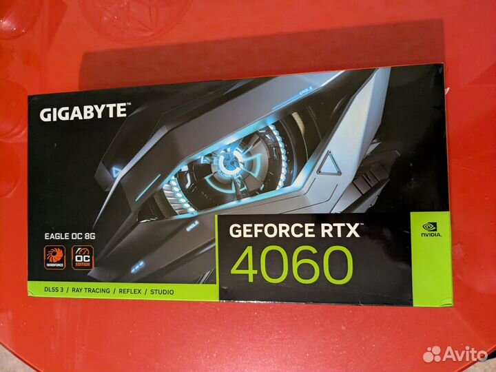 Видеокарта Gigabyte GeForce RTX 4060 eagle OC 8гб