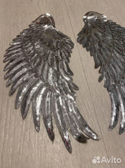 Аппликация на одежду Крылья