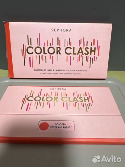 Палетка теней Sephora Color Clash