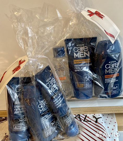 Наборы для бритья (гель, шампунь, лосьон)