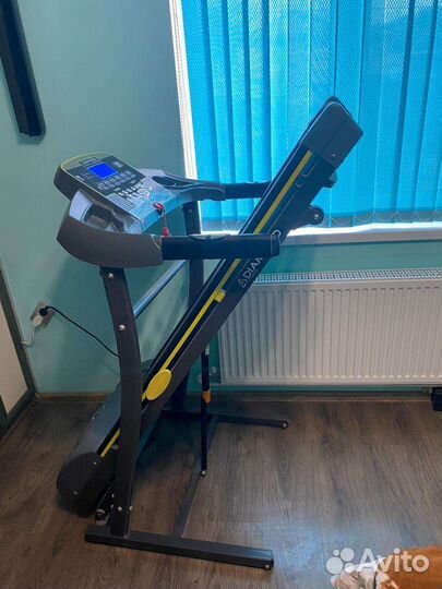 Беговая дорожка с наклоном электрическая