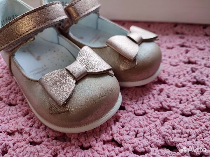 Туфли праздничные для девочки 22 размер