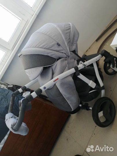 Коляска 2 в 1 bebe mobile movo