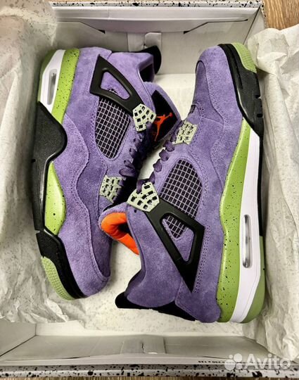 Кроссовки Nike Air Jordan 4 Canyon Purple Lux