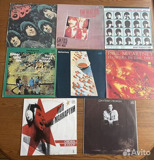 Виниловые пластинки Pink Floyd и другие