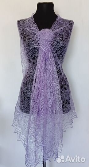 Пуховые изделия. Палантин