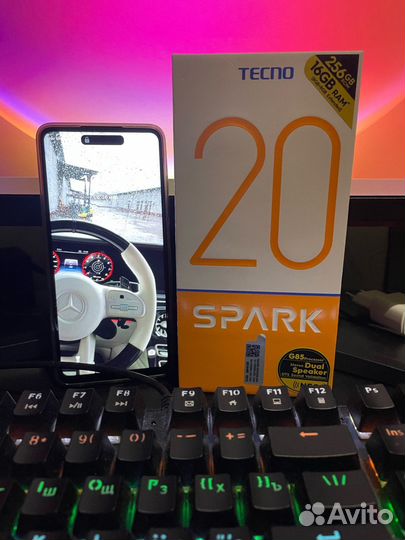 TECNO Spark 20, 8/256 ГБ