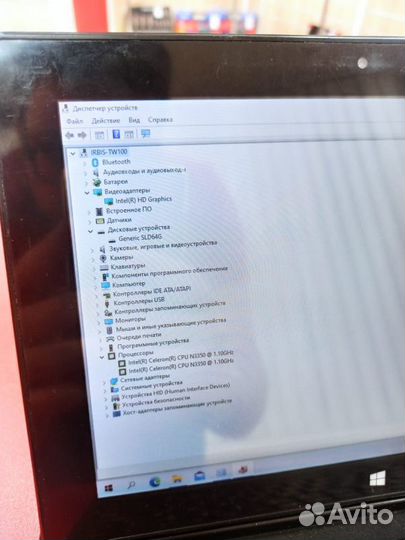 Планшет Irbis TW100