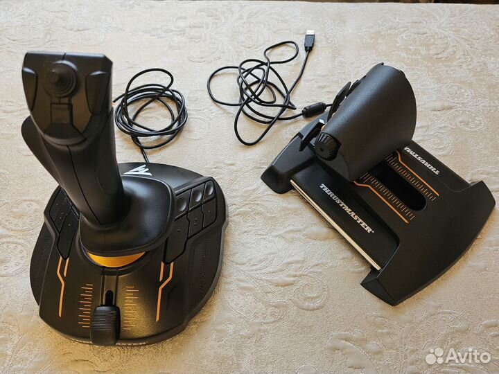 Thrustmaster t.16000m FCS hotas рус и руд