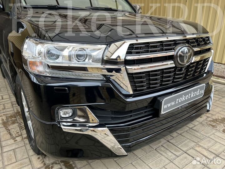 Обвес Toyota Land Cruiser 200 стиль 2021 Black