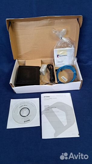 Маршрутизатор DSL-2500 U ростелеком