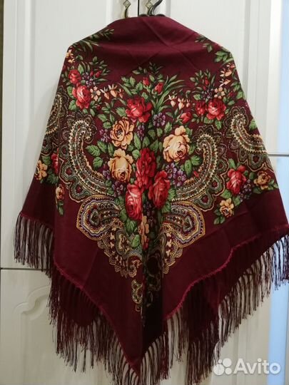 Платок шаль 120*120