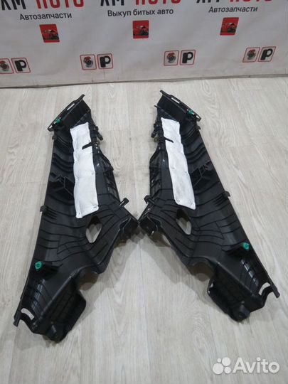 Обшивка задней стойки Hyundai Solaris 2