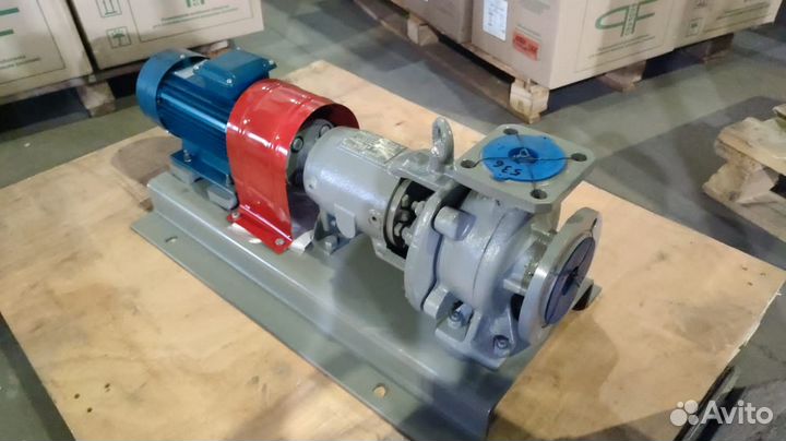 Химический насос ах 125-100-400К с 37 кВт