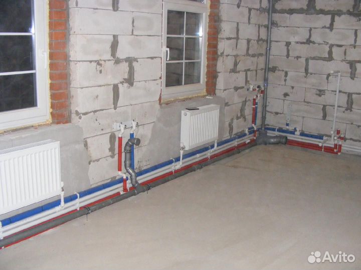 Отопление под ключь. Монтаж радиаторов отопления