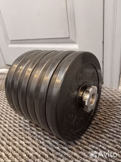 Штанга 45кг новая металл