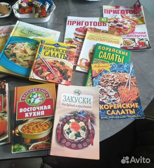 Кулинарные книги, рецепты