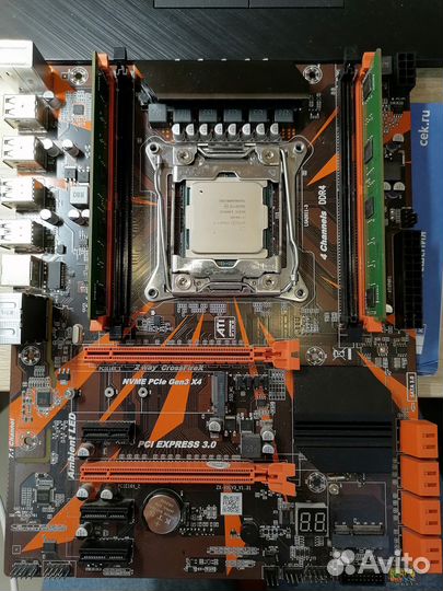 ZX-99EV3 V1.31 + i7-6850K + 8гб (обмен)