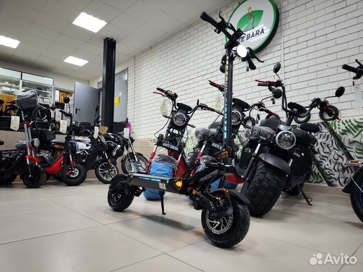 Электросамокат White Siberia Teverun Fighter Baika