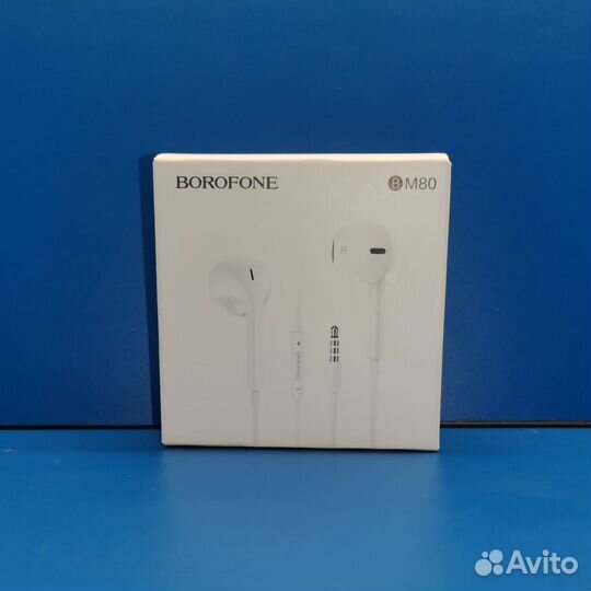 Наушники с микрофоном borofone BM80 Pro (белый)