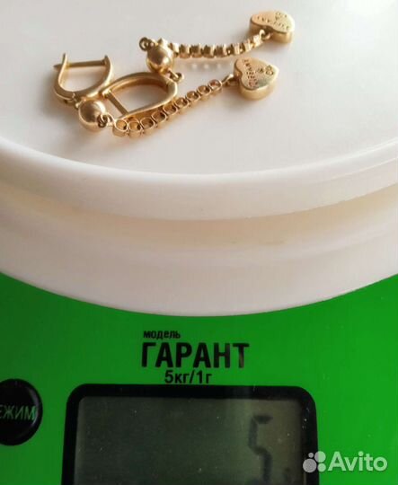 Серьги Тиффани