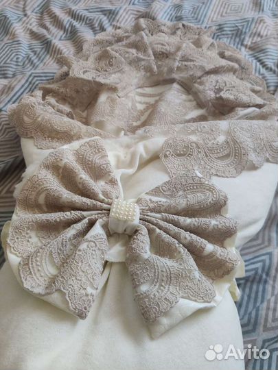 Конверт на выписку зимний одеяло на овчине