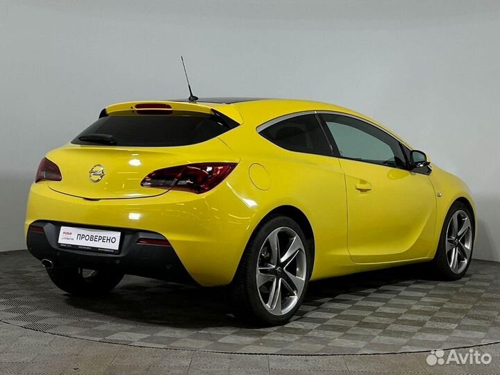 Opel Astra GTC 1.4 AT, 2012, 126 211 км