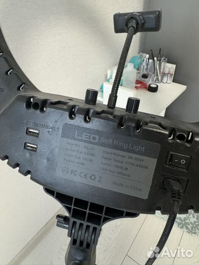 Кольцевая лампа 54 см LED Soft Ring Light