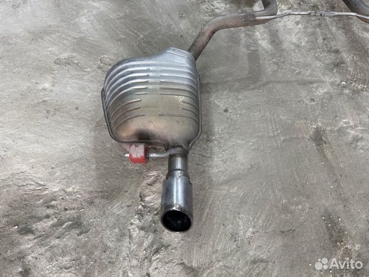 Глушитель задняя часть (Банка) Audi A6 C6 Quattro