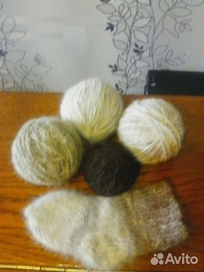 Пряду пряжу из собачьей шерсти