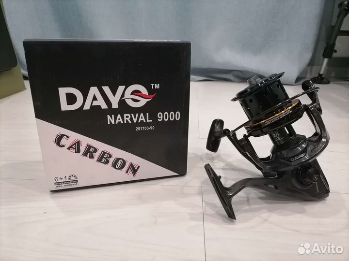 Топовая Карповая Катушка Dayo New Narval / 9000