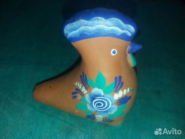 Свистулька глиняная - Петушок