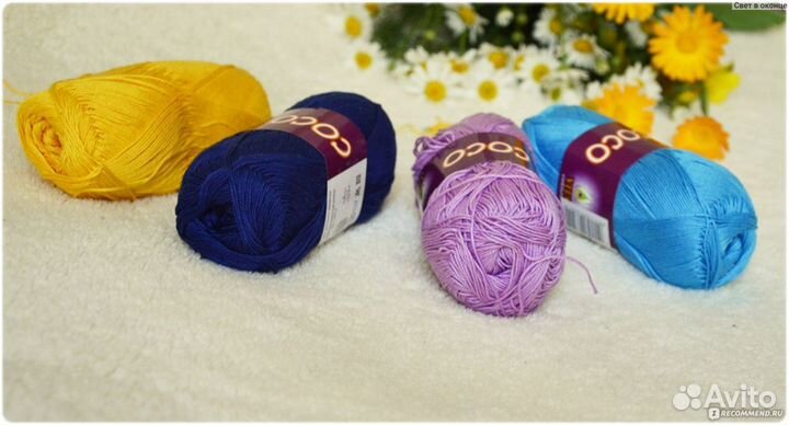Пряжа Коко (хлопок)