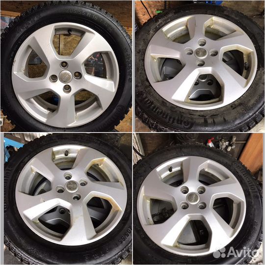 Колеса R16 Рено/Ваз