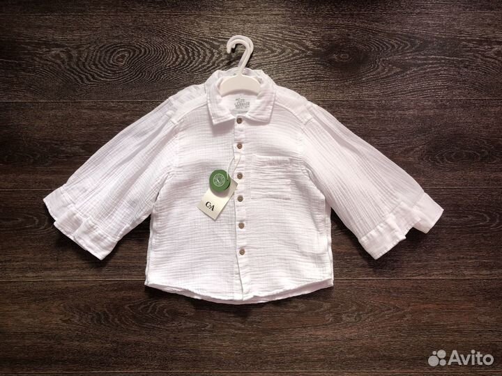 Рубашка на мальчика С&А 116 р