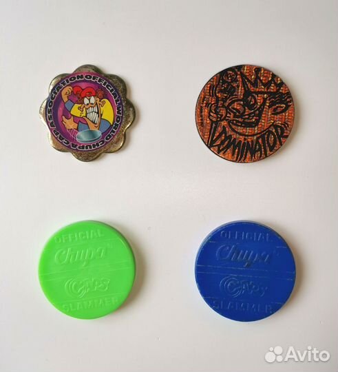 Фишки, сотки, кэпсы, биты из 90х