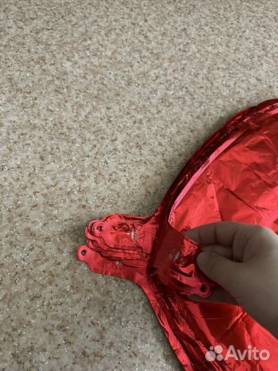 Воздушные шары в виде сердца