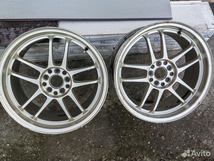 Редкие кованые диски r17 5x100 Racing Hart CP-035