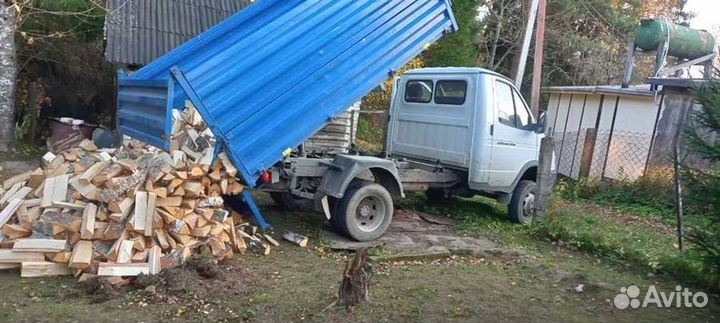 Дрова березовые. Колотые