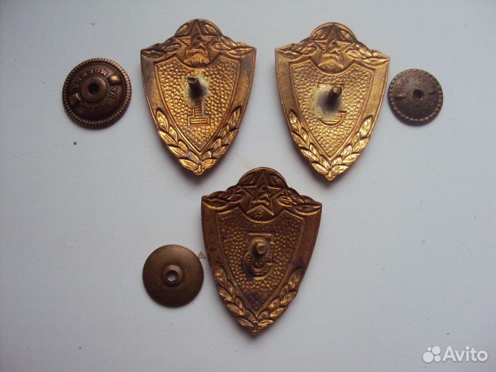 Значок Солдатские классности винтовые обр 1954г